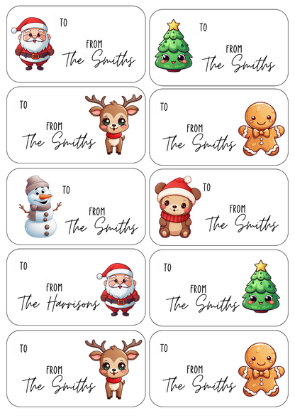 Christmas Labels