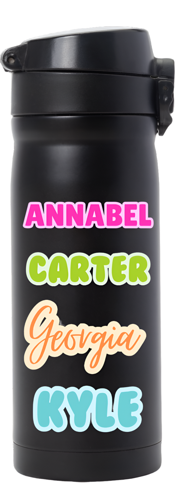 Drink Bottle Name Labels