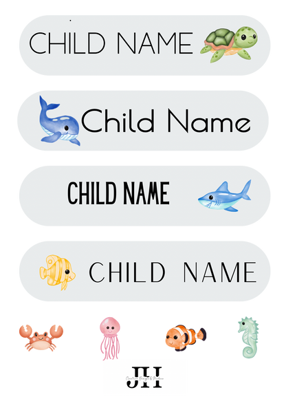 Pre-Designed Multipack Drink Bottle Sticker Labels